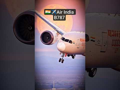 Air India B787 Flying Over Dubai 🇮🇳✈️🇦🇪 | Dreamliner City Flyover #shorts
