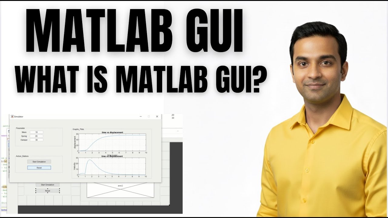 MATLAB TUTORIAL | SIMULINK TUTORIAL | MATLAB GUI | WHAT IS MATLAB GUI?