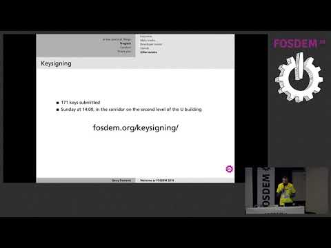 Welcome to FOSDEM 2019