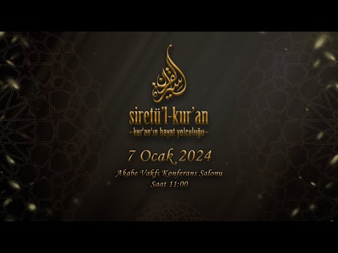 Siretü'l Kur'an - 63.Ders “Beled” Suresi - Mustafa İslamoğlu