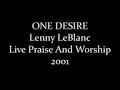 One Desire Album - Lenny LeBranc