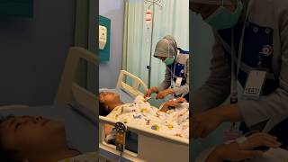 Download lagu SEDIH BANGET LIAT DINAR KESAKITAN KAYA GINI, DOAIN DINAR YAA🥺😭 #shorts #short mp3