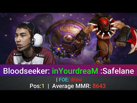 Bloodseeker Perspective by inYourdreaM | @1440p | Safelane Pos:1 |  | FOE: drew |5803718591
