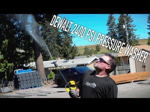 Review: DeWalt 2400 PSI Electric Pressure Washer || Dr Decks