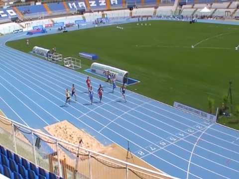 Finale 200m juniores Lorenzo Valentini Campione