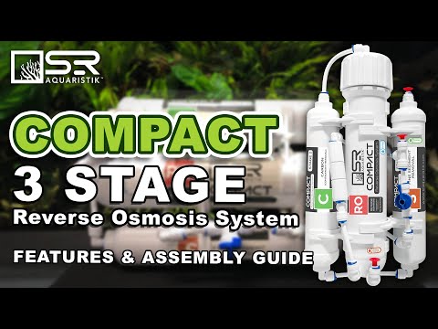 SR Aquaristik COMPACT - 3 Stage Reverse Osmosis System