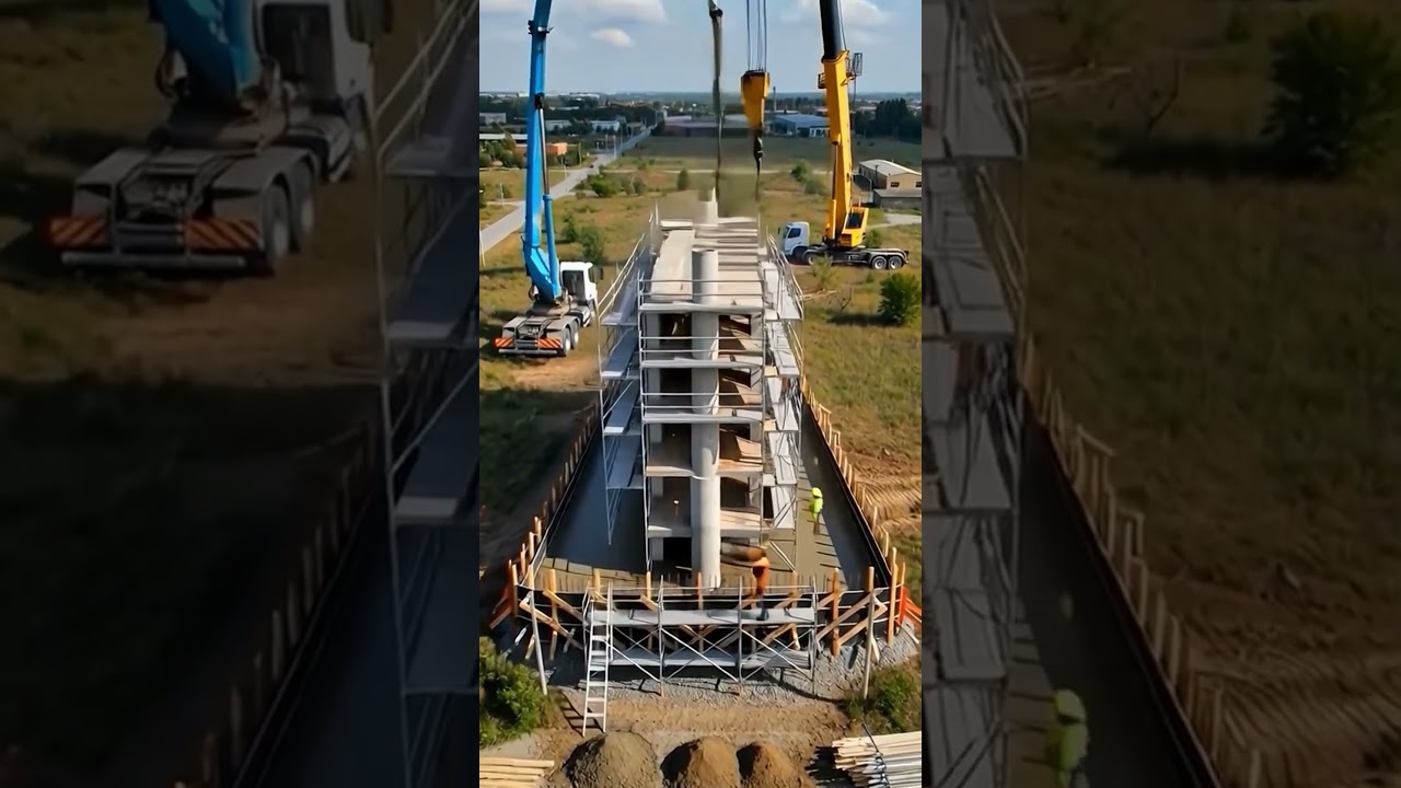 From Ground to Skyline: The Making of a Business Hub #minimalistarchitecture #constructiontimelapse