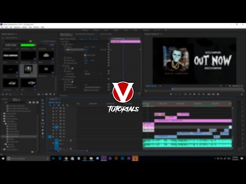 HOW TO - Music Video Intro/Outro Card