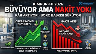 KİMPUR BÜYÜYOR AMA NAKİT YOK! :  2026 İlk Yarı Bilanço Analizi