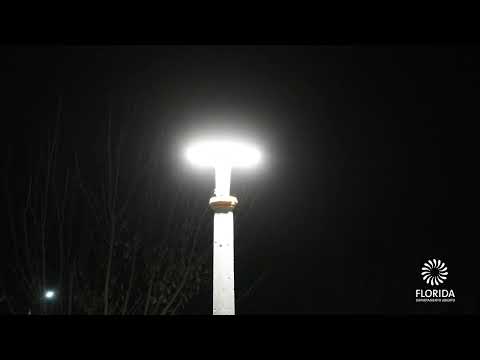 Inauguración de nuevo alumbrado público en Capilla del Sauce