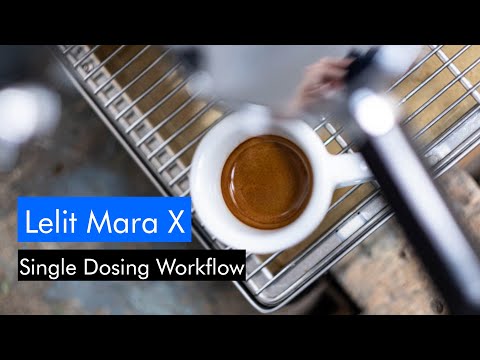 Lelit Mara X V2 Workflow - Single Dosing mit Eureka Mignon Oro SD