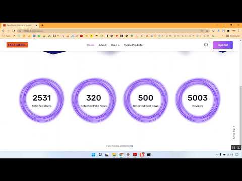 Fake News Detection using URL and Text in Python Projects