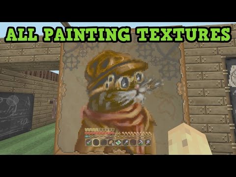 ibxtoycat - Minecraft Xbox - ALL 400+ Paintings (Every Texture Pack)