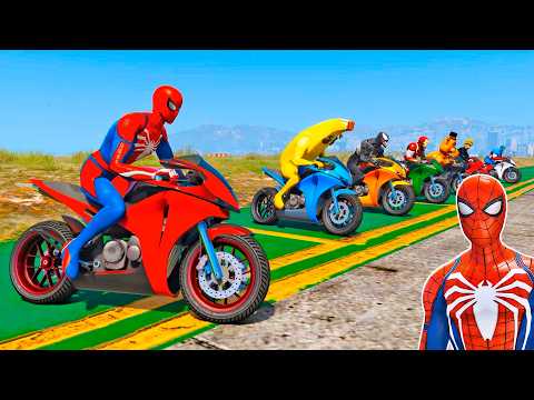 HOMEM ARANHA E AMIGOS SALTO COM MOTO! MOTOS COM SPIDERMAN #22 - IR GAMES