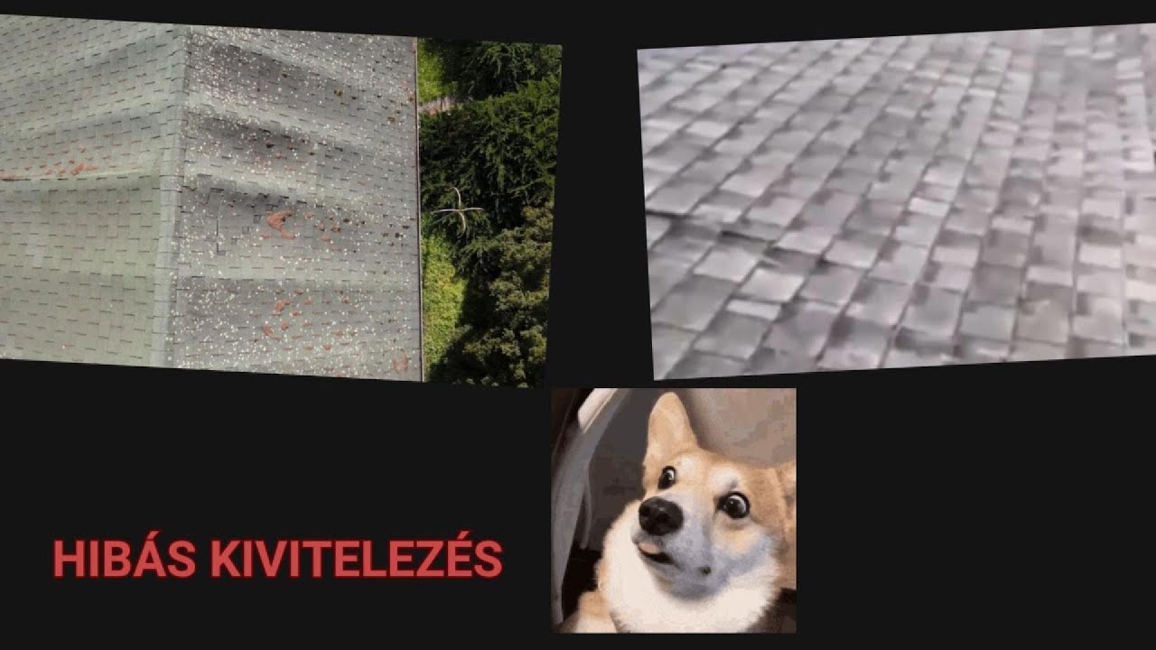Helyes vápa kialakítás