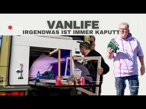 Vanlife - something's always broken! 😂 I Vanlife Germany I European trip 🇪🇺