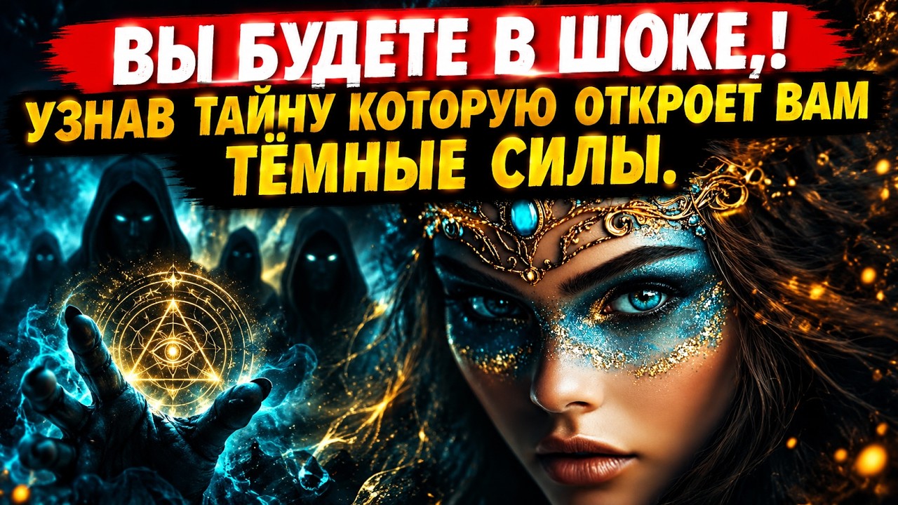 ВЫ БУДЕТЕ В ШОКЕ, ‼️ КОГДА УЗНАЕТЕ О ТАЙНЕ КОТОРЫЙ ОТКРОЕТ ВАМ ТЁМНЫЕ СИЛЫ ?