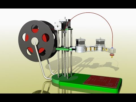 291. 3D Printer SCARA || 3D printing || free download 3D models