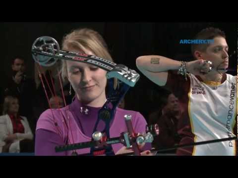 Danielle Brown v Marcella Tonioli – compound women gold | Nimes 2012