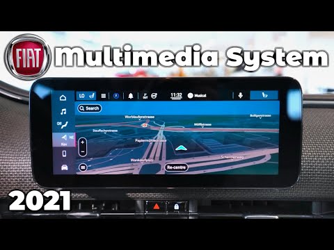 New Fiat Multimedia UConnect 5 Infotainment System  & Digital Cockpit Review 2021