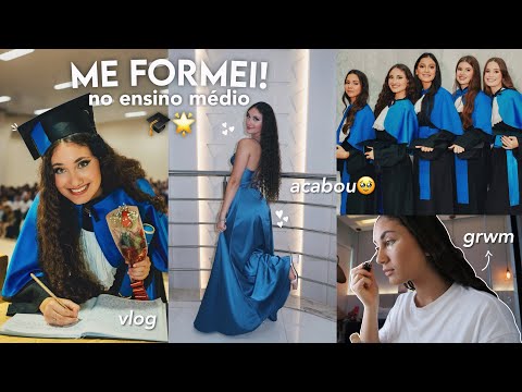 it's over! i graduated high school🥹 ~grwm + vlog~ 🎓