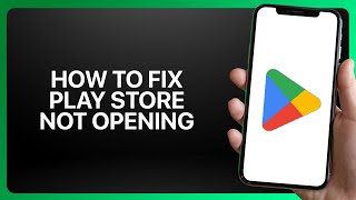 How To Fix Play Store Not Opening In Google Play Store App ! Tutorial