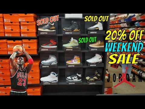 Score 20% Off Retro Air Jordans at the Nike Outlet Sale!