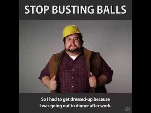 Stop Busting Balls PSA