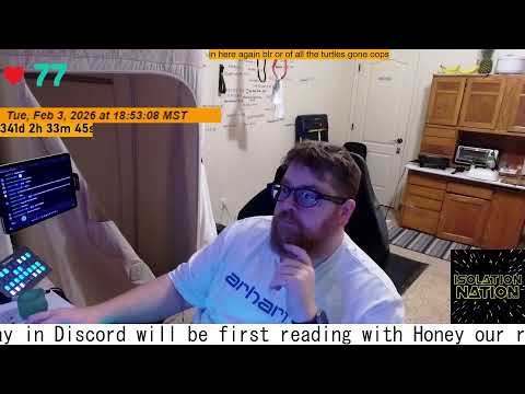 The Isolation Year Live 24/7 Day 24 7AM