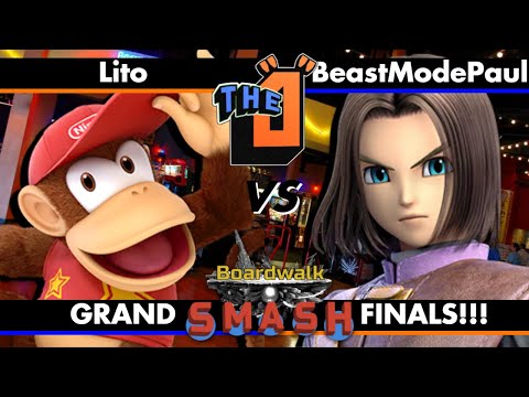Lito (Diddy Kong/Cloud) vs. TE | BeastModePaul (Hero) - GF!!! | Boardwalk Smash 12 SSBU (7/14/2022)