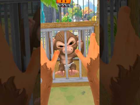赤ちゃんを助ける母猿👶🐒part7 I Am Monkey VR #vr #game #funny