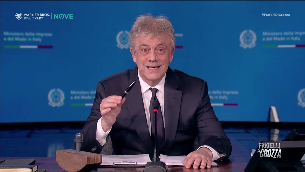 Crozza Urso: "Il FioriZalone è un cranta momento di aggreca-cazzone"
