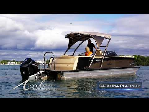 2022 Avalon Catalina Platinum Versatile Rear Bench - 25' in Saint Helen, Michigan - Video 1