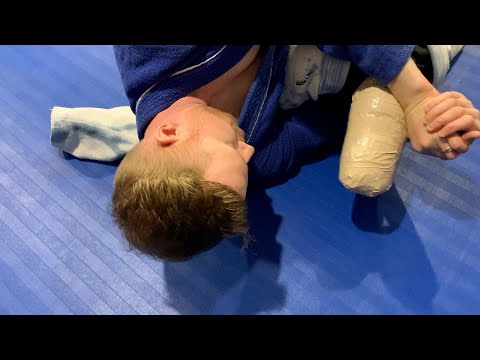 Twister from Back Control - Brazilian Jiu-Jitsu/Submission Grappling Dummy Drills
