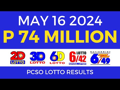 Lotto Result Today 9pm May 16 2024 Complete Details