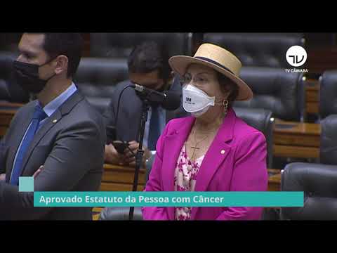 Aprovado Estatuto da Pessoa com Câncer - 27/10/21