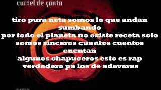 con el coco rapado-letra cartel de santa