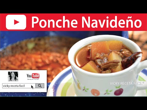 PONCHE NAVIDEÑO ESPECIAL | #VickyRecetaFacil