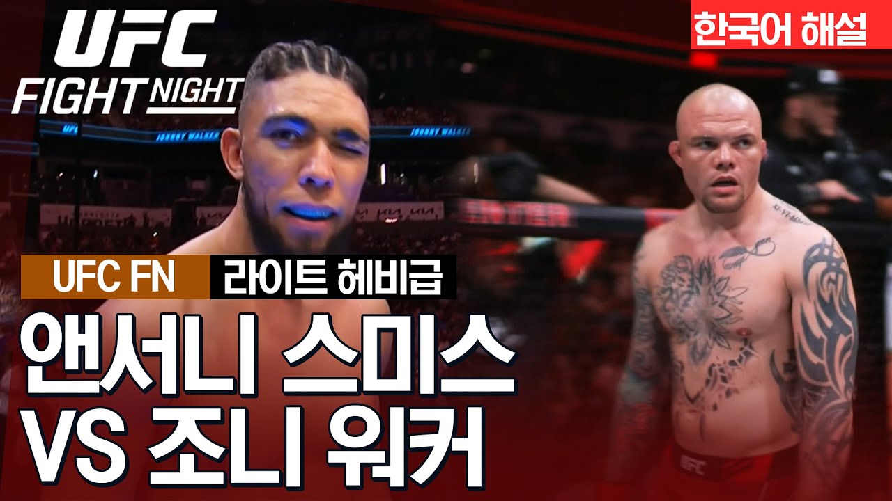 [UFC] 앤서니 스미스 vs 조니 워커
