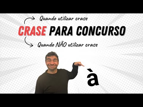CRASE para concurso público - Aula direto ao ponto!