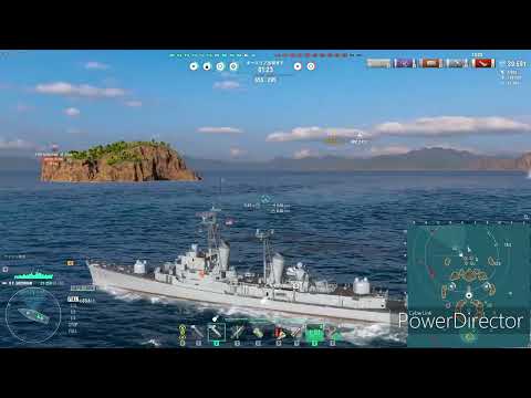 World of Warships   F SHERMAN 0 9秒的半極限射速也是挺快樂的