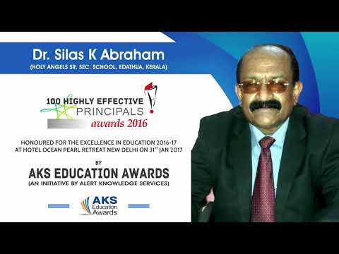 100 Highly Effective Principals of 2016  - Silas K Abraham