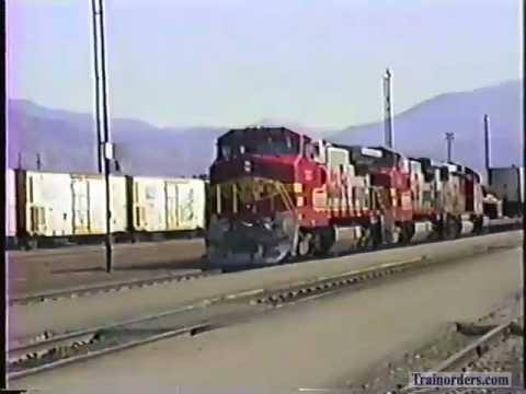 Classic Railroad Series 160 - ATSF at San Bernardino November 15, 1991