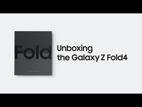 Galaxy Z Fold 4 Unboxing | Official Video | Samsung UK