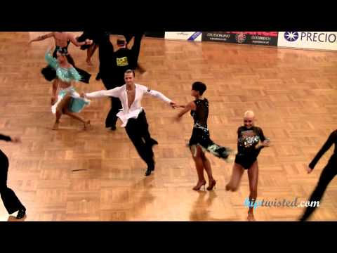 Denis Kikhtenko - Galina Akopian, GOC Stuttgart 2012, WDSF Grand Slam latin, 3. round - jive