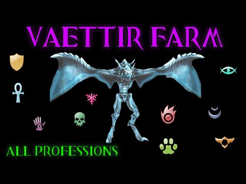 Guild Wars Solo Farm Guide #13 - Vaettir Farm - All 10 Professions