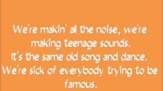 Teenage Sounds lyrics-Neon Trees