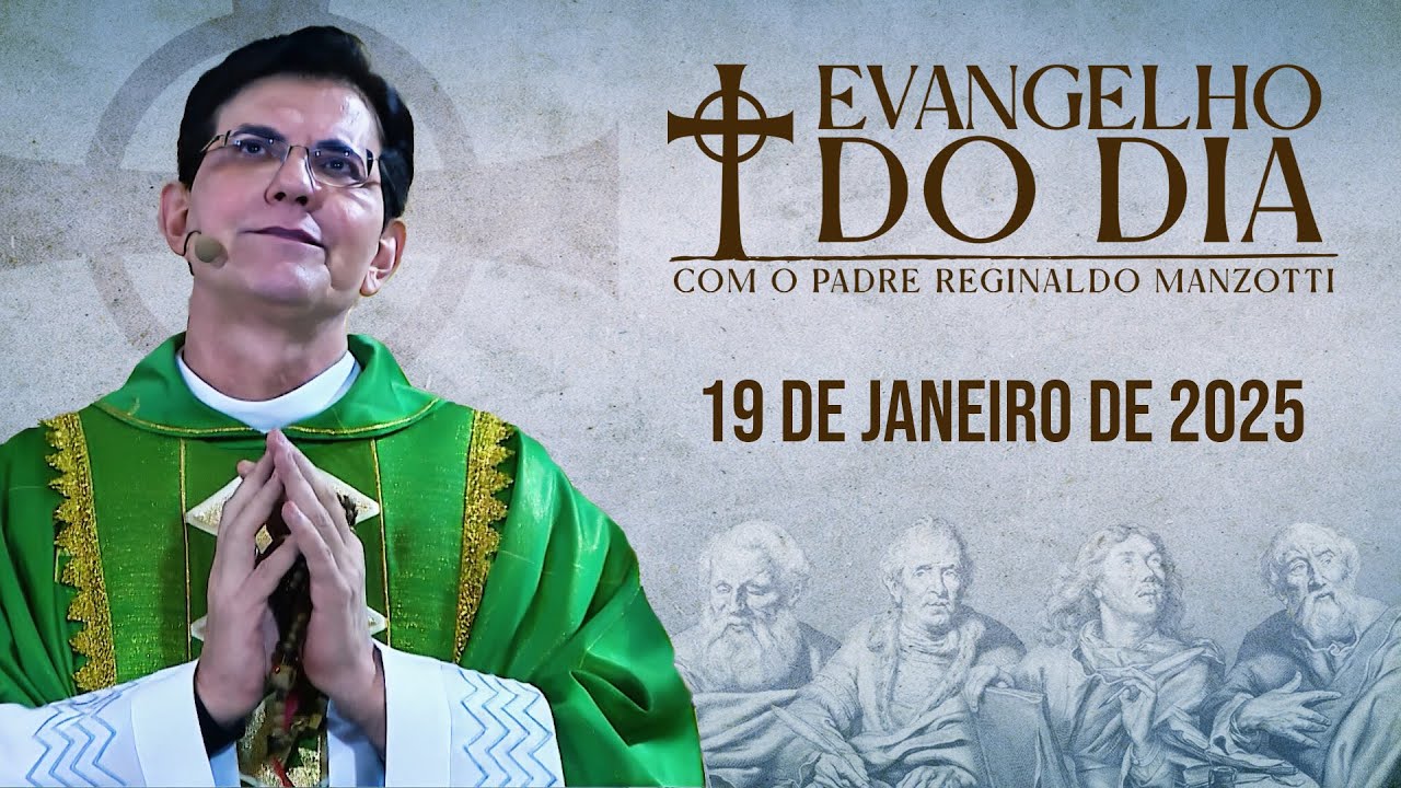 EVANGELHO DO DIA 19/01/2025 | Jo 2, 1-11 | @PadreManzottiOficial