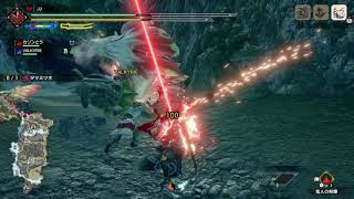 【MHRise】タマミツネ 太刀&狩猟笛 ペア 02'29"42