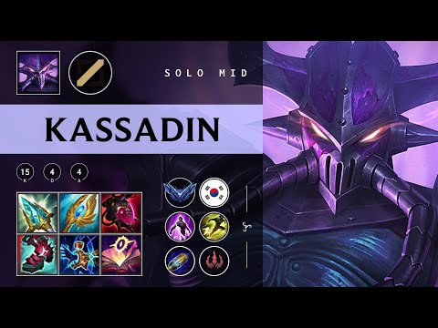 Kassadin Mid vs Xerath - KR Diamond Patch 25.24